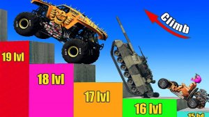 Машинки летают и прыгают! Развивающие мультики Машины помощники. Мультфильмы про машинки