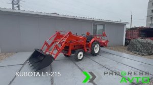 ЭКСКЛЮЗИВ Японский минитрактор Kubota L1-215 c куном