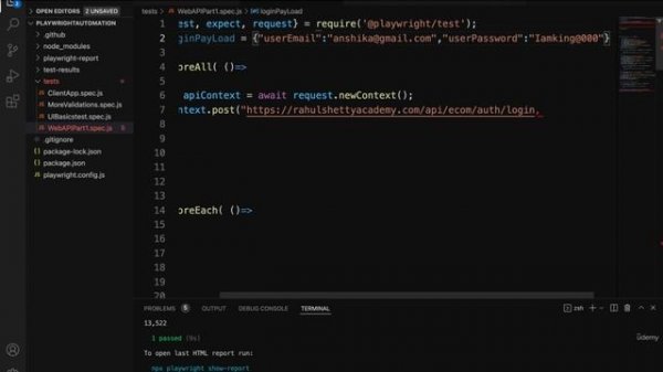 Playwright request method to make API calls and grab response - Example