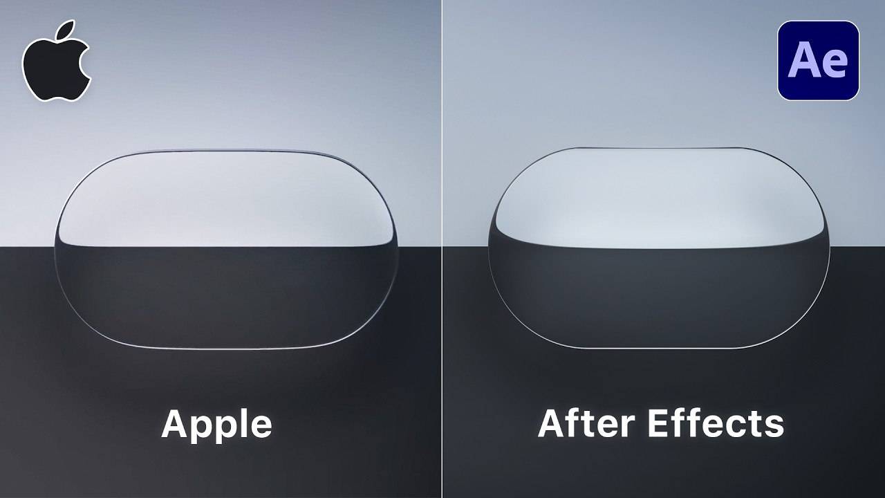 Создание эффекта Liquid Glass в After Effects смотреть онлайн