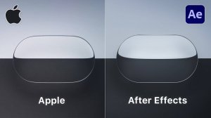 Создание эффекта Liquid Glass в After Effects