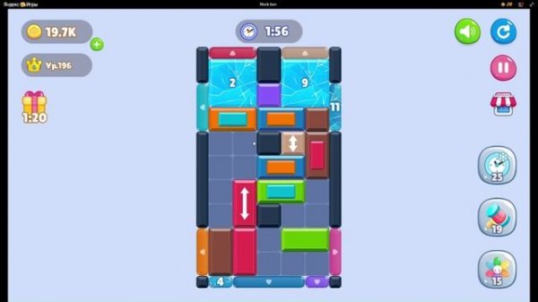 Block Jam или Color Block Jam прохождение Уровень 196