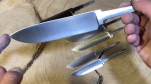 Клинки ножей с бритвенной линзой