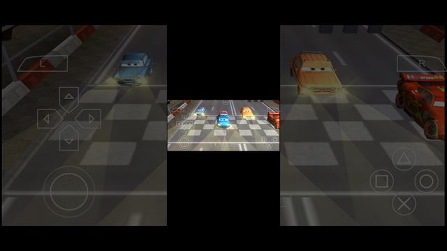 Играю в Тачки 2 (PPSSPP) 1 Часть
