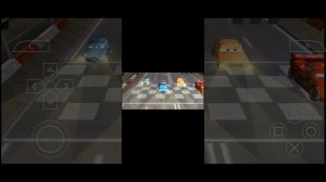 Играю в Тачки 2 (PPSSPP) 1 Часть