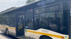 Автобус НефАЗ-5299-31-52 следует по маршруту 470 ”Областная Больница - м. Котельники”