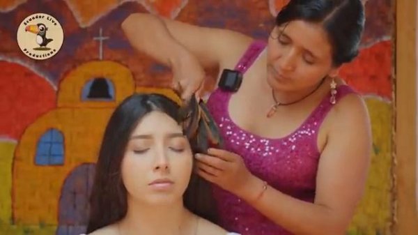 Esperanza Darlyns energy healing massage soft ASMR whispering sounds to sleep relax