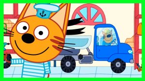 ТРИ КОТА - Мультик про машинки