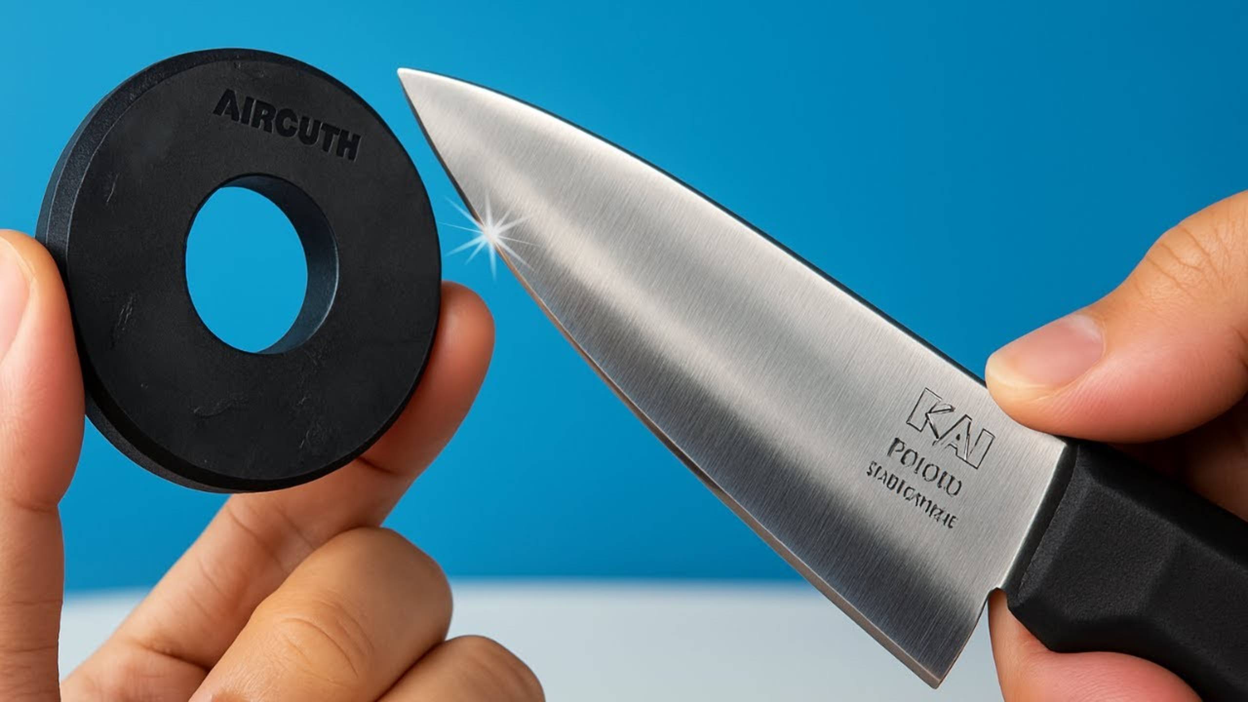 Заточите свой нож как бритву с помощью этого неожиданного инструмента!