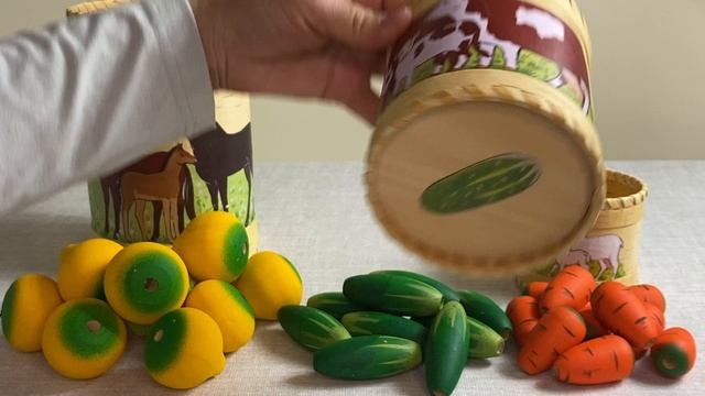 Видеообзор Туесков с овощами