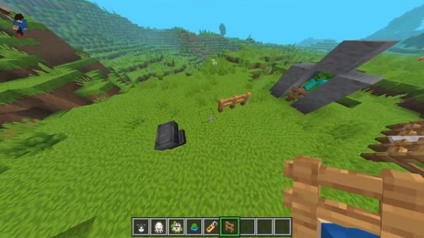 Новые теги для мобов в моде Action and Stuff в Minecraft: Bedrock Edition