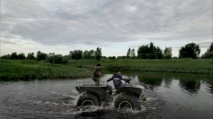 ВЕДЕХОД Ураган обзор караката и тест драйв по пересечнке.