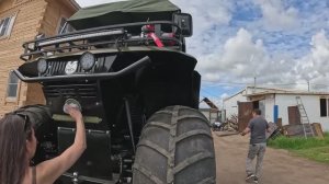 Снегоболотоход Рысь 2 готов. Отправляю по реке Лена домой.