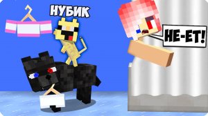 🐱МЫ Украли Одежду у ЛЕСКИ в Майнкрафт! НУБИК