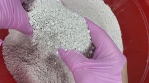 Шайбы из глины и мела. Глина- огненная-фисташка