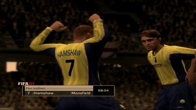 FIFA`07 PS2 на PC эмуляторе Карьера#03 Англия
