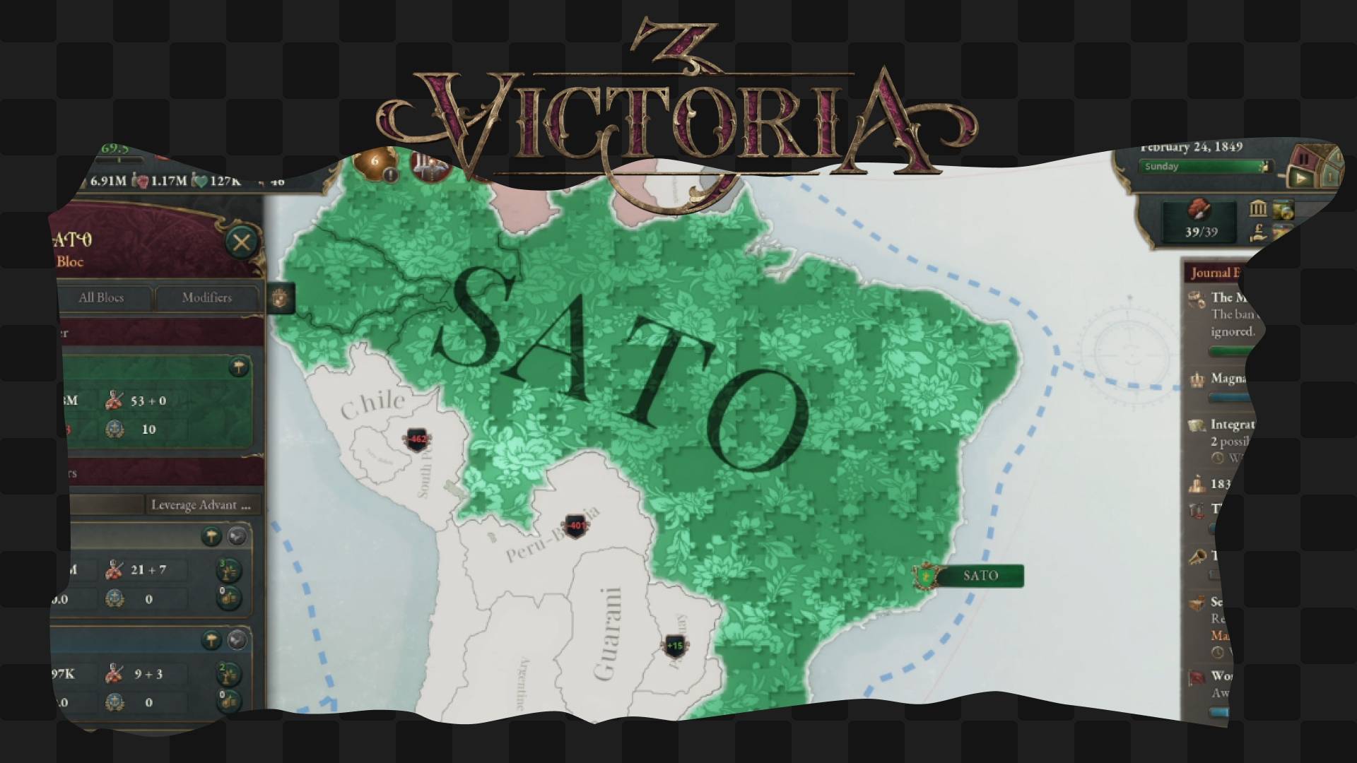 Victoria 3 / Бразильский гамбит / 1-1 смотреть онлайн