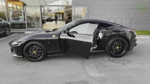 Ferrari Roma 2025 года — звук, интерьер и экстерьер