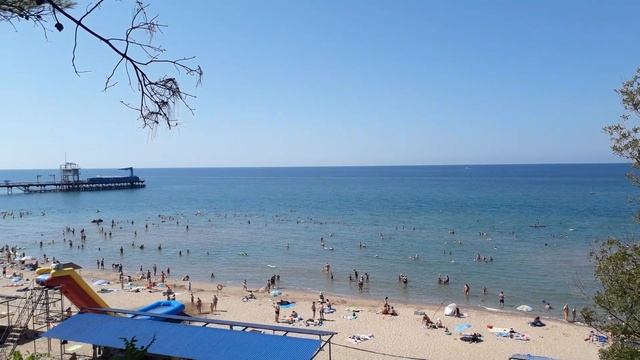 Голубая бухта, детский лагерь Орлёнок. Самое красивое место на Черноморском побережье смотреть онлайн