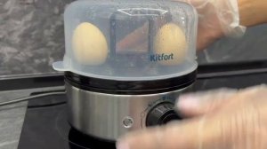 готовый завтрак за 5 минут! Обзор яйцеварки КТ-9802