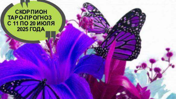 СКОРПИОН ТАРО-ПРОГНОЗ С 11 ПО 20 ИЮЛЯ 2025 ГОДА смотреть онлайн