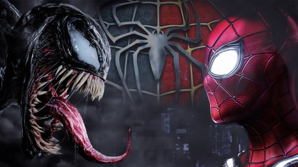 человек паук и веном