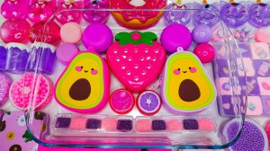 Самый красивый розово-фиолетовый прозрачный слайм 💜💗 | Волшебное сияние! | KittySlime