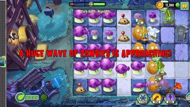 Растения против зомби, кладбище смотреть онлайн