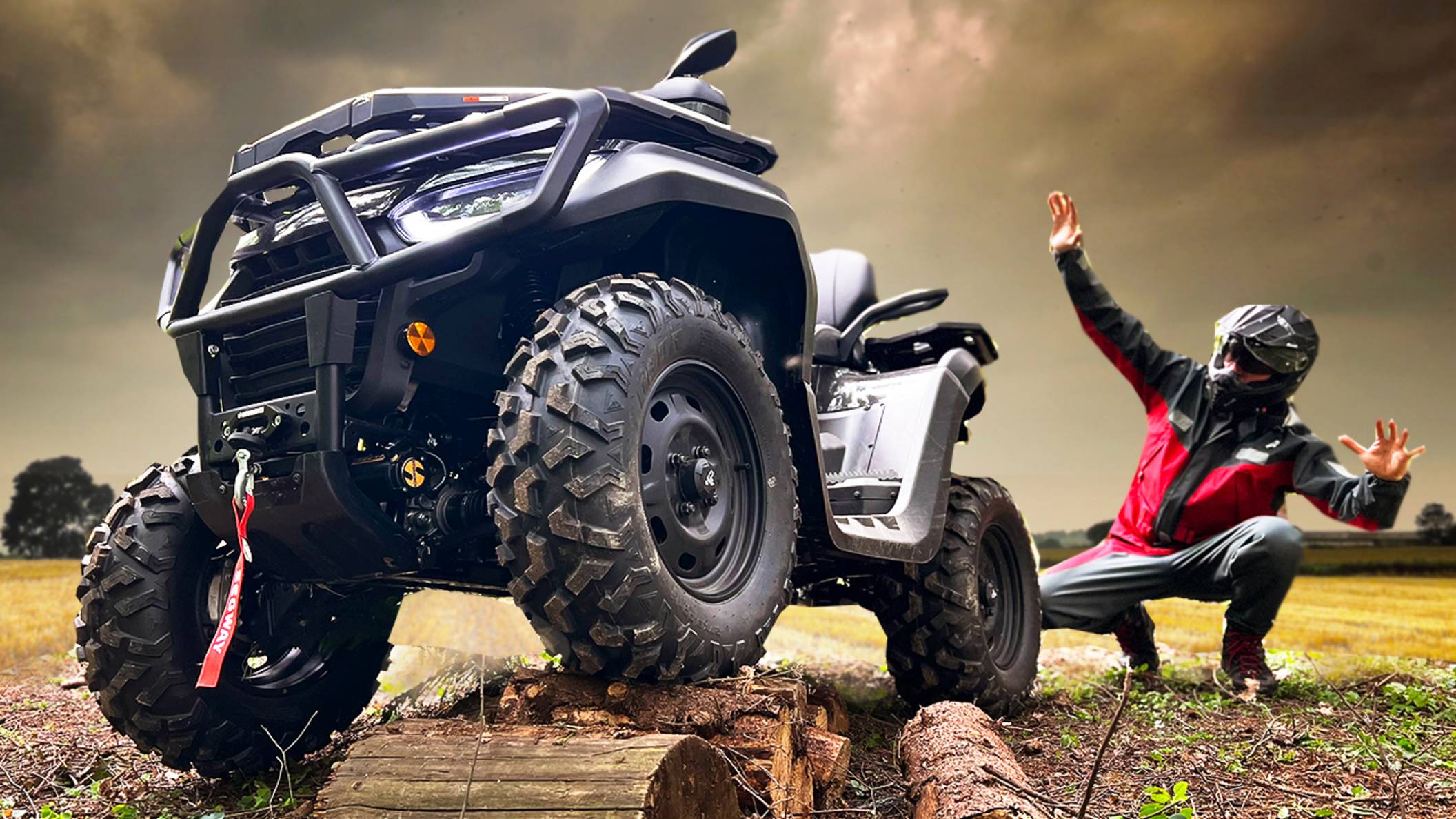 Segway снова удивляет! Новый народный литр! Квадроцикл Segway AT10 1000 смотреть онлайн