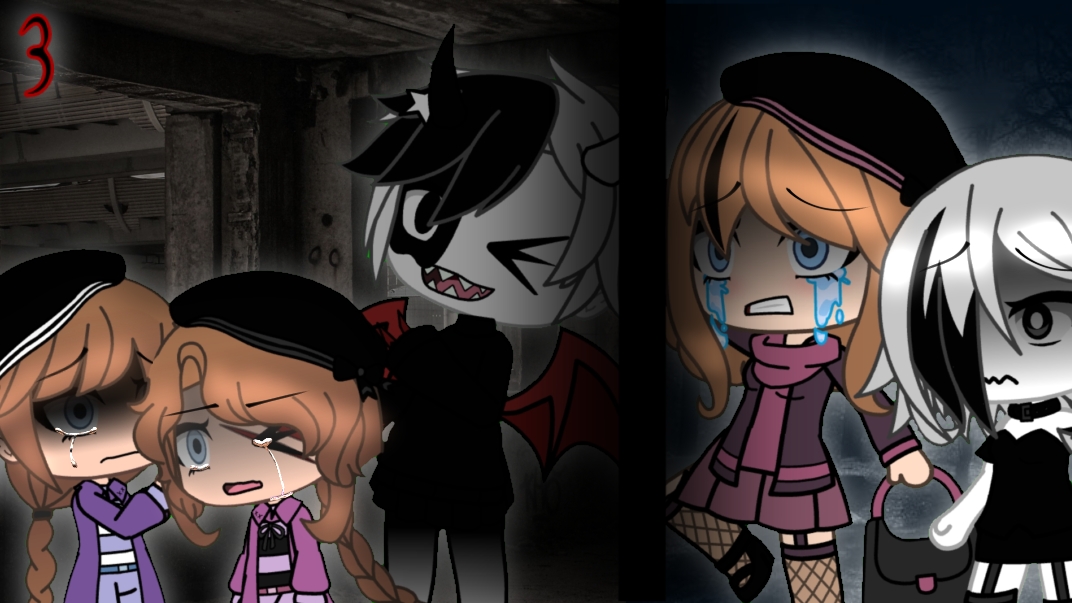 ●СТРАННЫЙ ЛЕС● (3 часть) {2 сезон} [день 3/4/5] |гачалайф|страшилка|хоррор|игра|странный|лес|