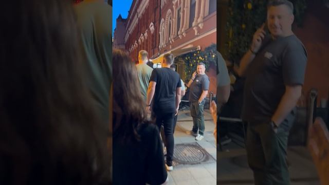 English man filming in Moscow # WOW 😮