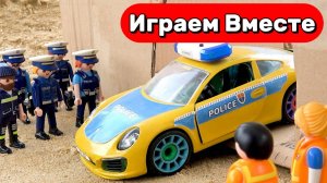 Машинки мультики для детей 🚗 Спасения Пожарной, Полиции и грузовика из ПЕЩЕРЫ !