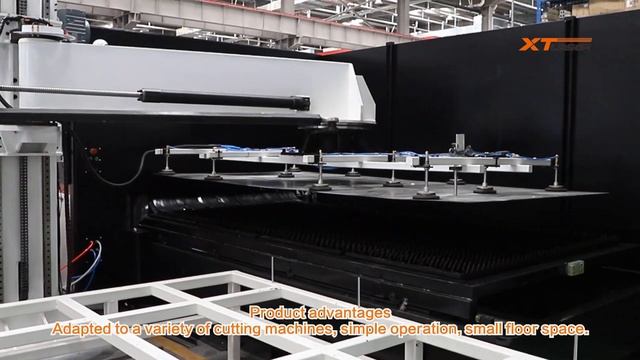 Станок для лазерной резки с автоматической подачей, консолью и XTLASER смотреть онлайн