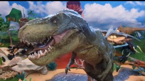 Мир динозавров (диорама)| Dinosaur world diorama #изучаемдинозавров #динозавр #jurassicworld