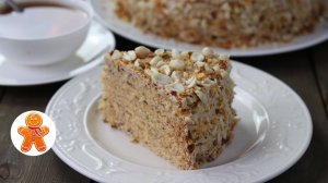 Арахисовый торт "Коровка"