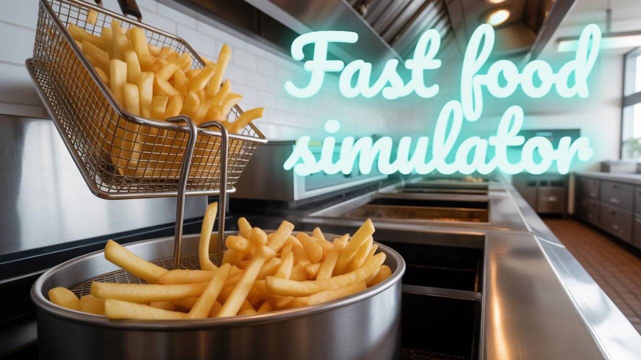 Долгий и трудный рабочий день в Fast Food Simulator
