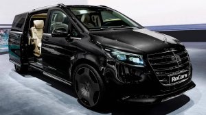 Mercedes V-Class — новый роскошный минивэн в деталях