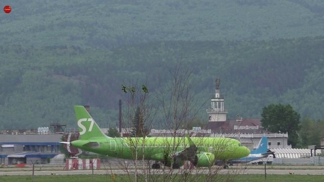 Airbas A320-271N Посадка - взлёт