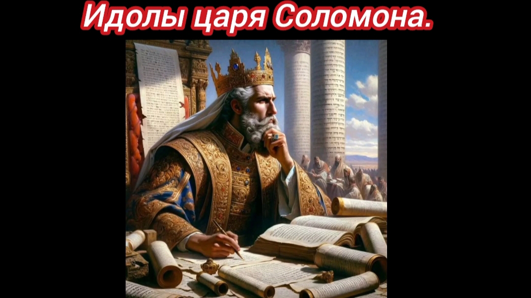 ИДОЛЫ царя Соломона.