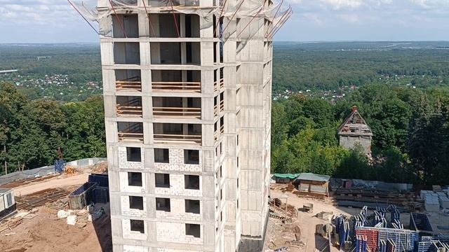 ЖК Лесная симфония — съёмка с воздуха июнь 2025 смотреть онлайн