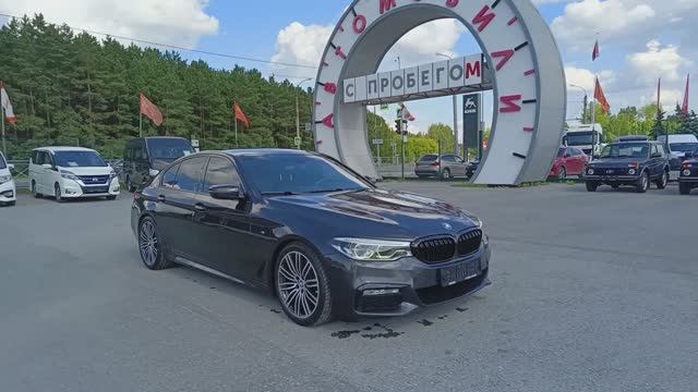 BMW 5 2,0 л. Бензин АКПП (249 л.с.) 4WD 2018 смотреть онлайн