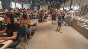 Ресторан Бриз. Завтрак. Шведский стол. Сочи Парк Отель.