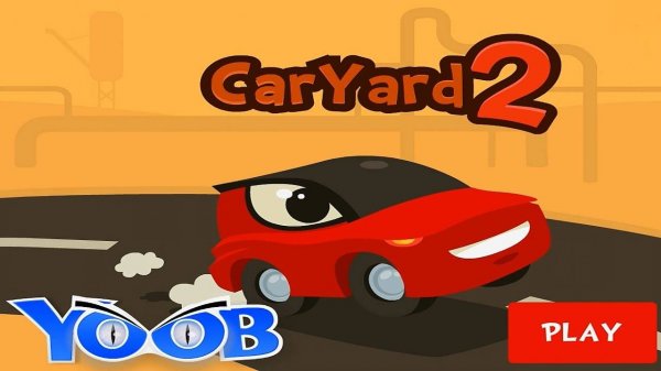 Car Yard 2 Приключения красной машинки по имени Чак игровой мультфильм для детей