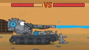 Мега битва !!! Мультики про танки