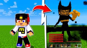 КАК ИГРАТЬ ЗА БЕНДИ МОД в МАЙНКРАФТ ! ДЕВУШКА НУБ И ПРО ВИДЕО ТРОЛЛИНГ MINECRAFT Bendy Евгенбро