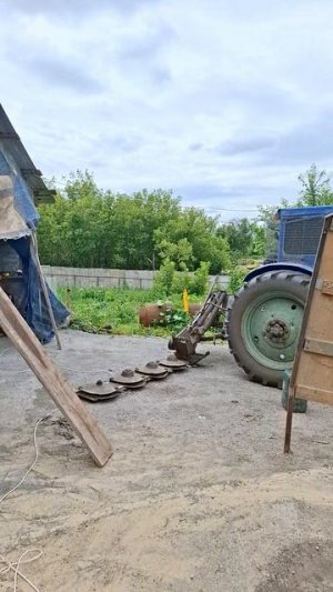 Замена кабины на тракторе мтз-50.