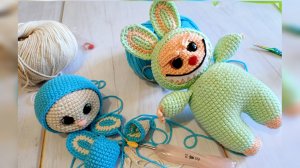 Вяжем крючком Лабубу 🧶 вторая часть