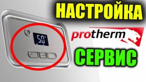 Настройка котлов протерм ГЕПАРД МЕДВЕДЬ ПАНТЕРА