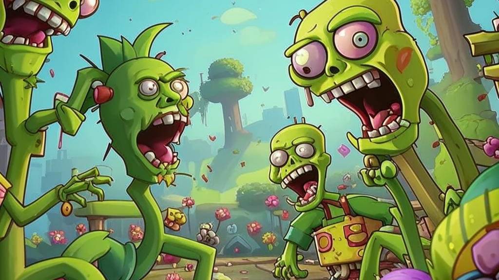 Plants Vs. Zombies 2 (Загадочные Сады)