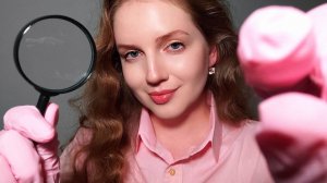 АСМР Осмотр Лица в Перчатках